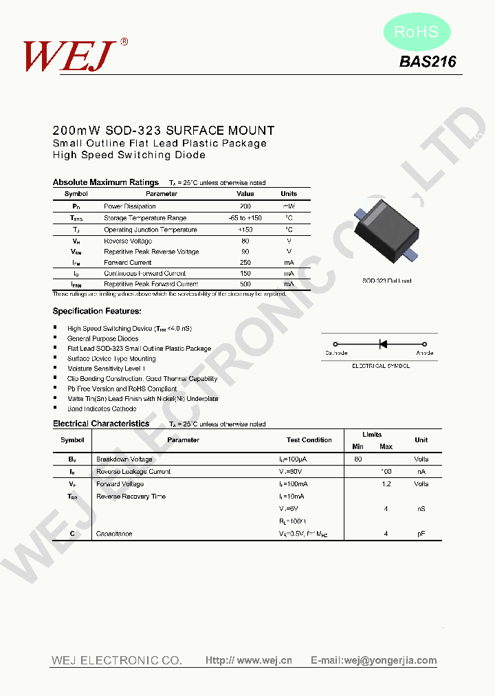 BAS216_7498994.PDF Datasheet