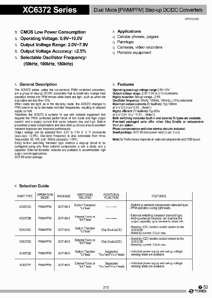 XC6372F501PR_7501647.PDF Datasheet