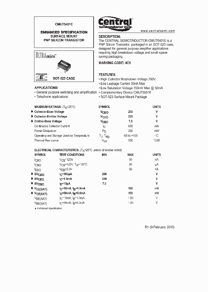 CMUT5401E_7504171.PDF Datasheet