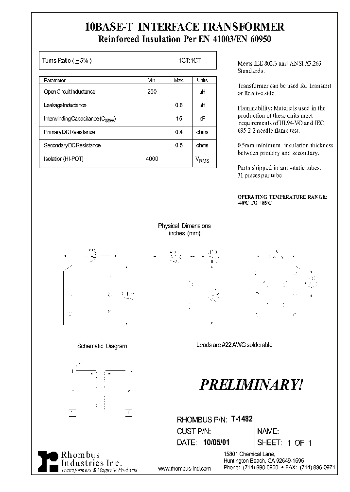 T-1482_7516361.PDF Datasheet