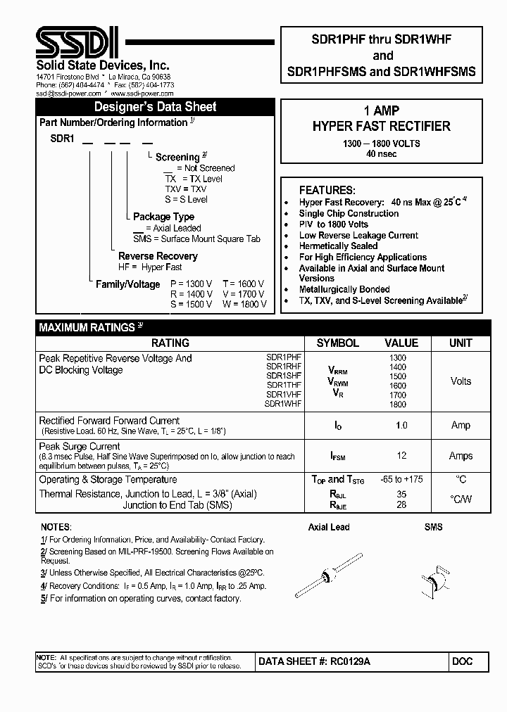 SDR1RHF_7525053.PDF Datasheet