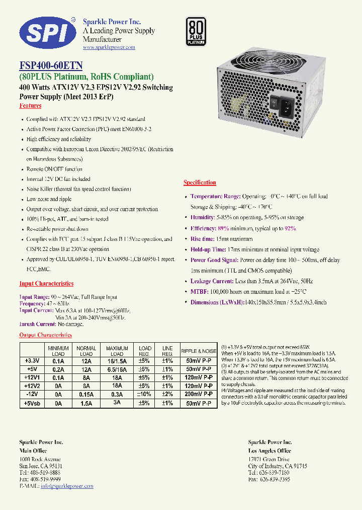 FSP400-60ETN_7533729.PDF Datasheet