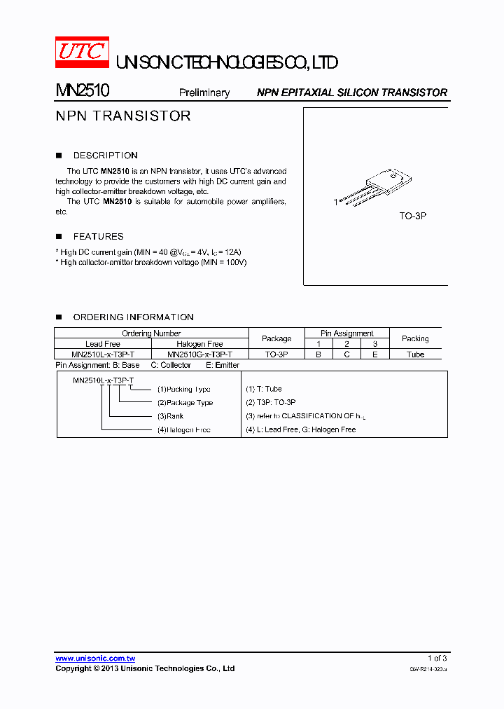 MN2510G-O-T3P-T_7534243.PDF Datasheet