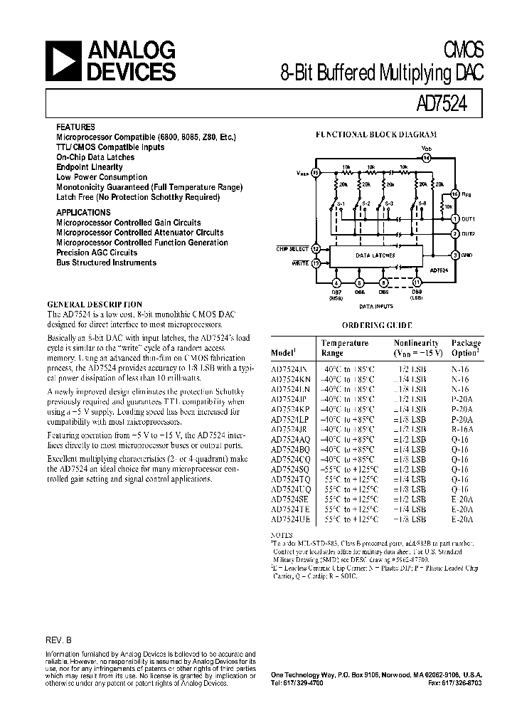 AD7524JPZ_7538209.PDF Datasheet