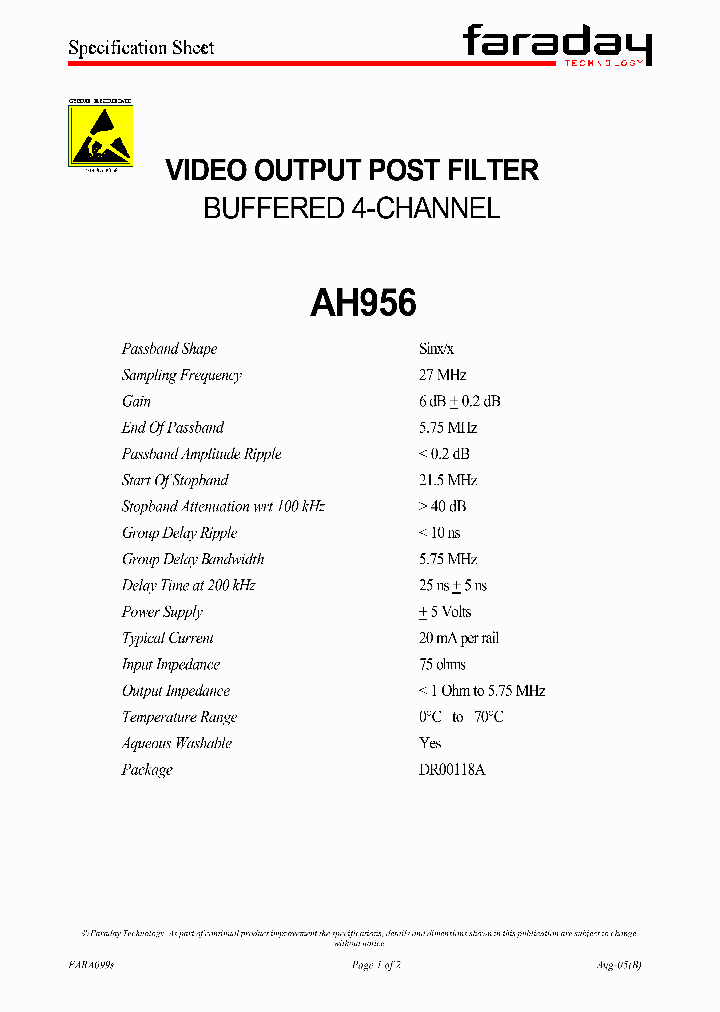 AH956_7542139.PDF Datasheet