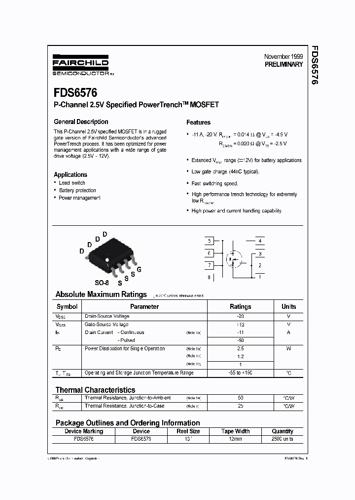 FDS6576_7546498.PDF Datasheet