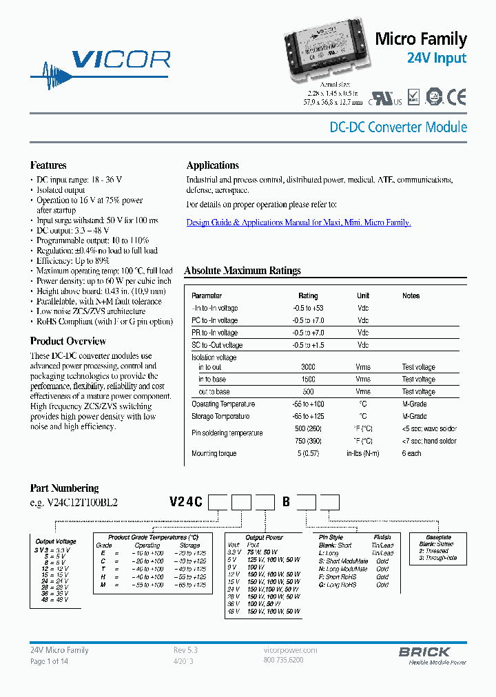 V24C15C100BL_7554337.PDF Datasheet