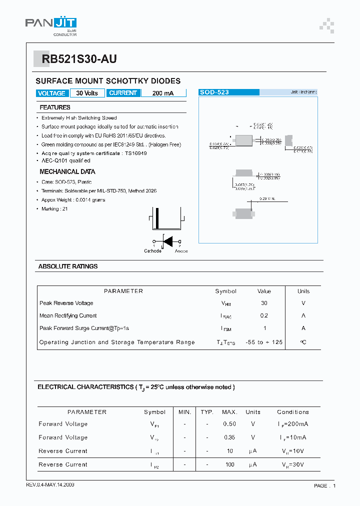 RB521S30-AU_7556397.PDF Datasheet