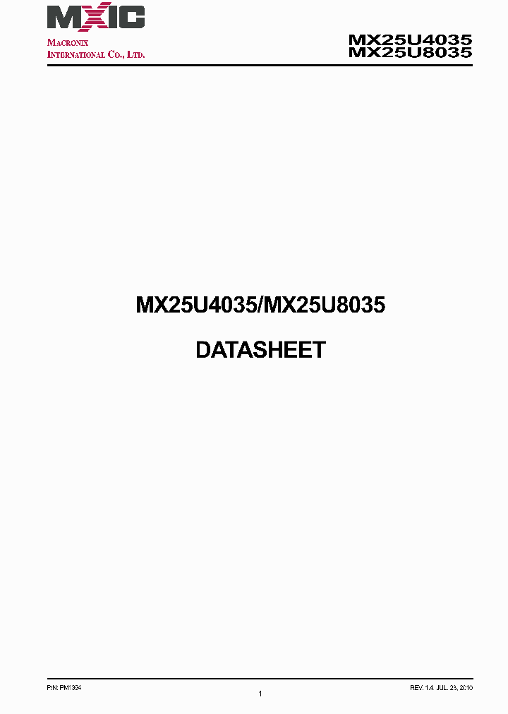 MX25U4035MI25G_7560596.PDF Datasheet