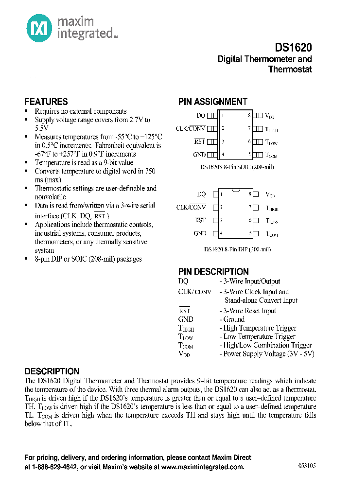 DS1620S_7573866.PDF Datasheet