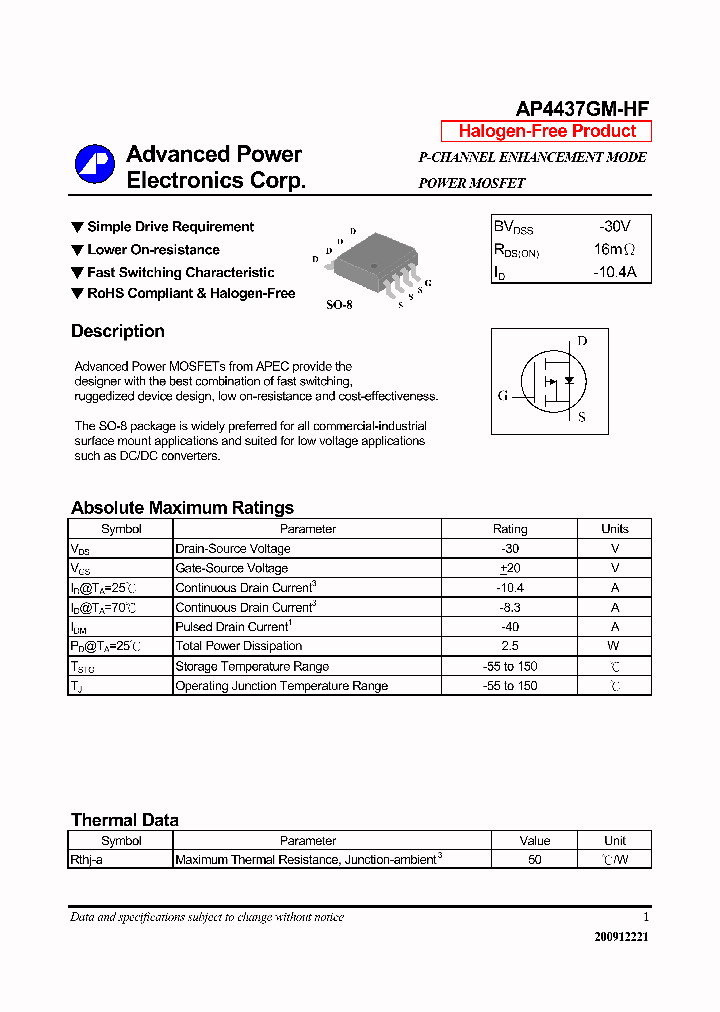 AP4437GM-HF_7576517.PDF Datasheet