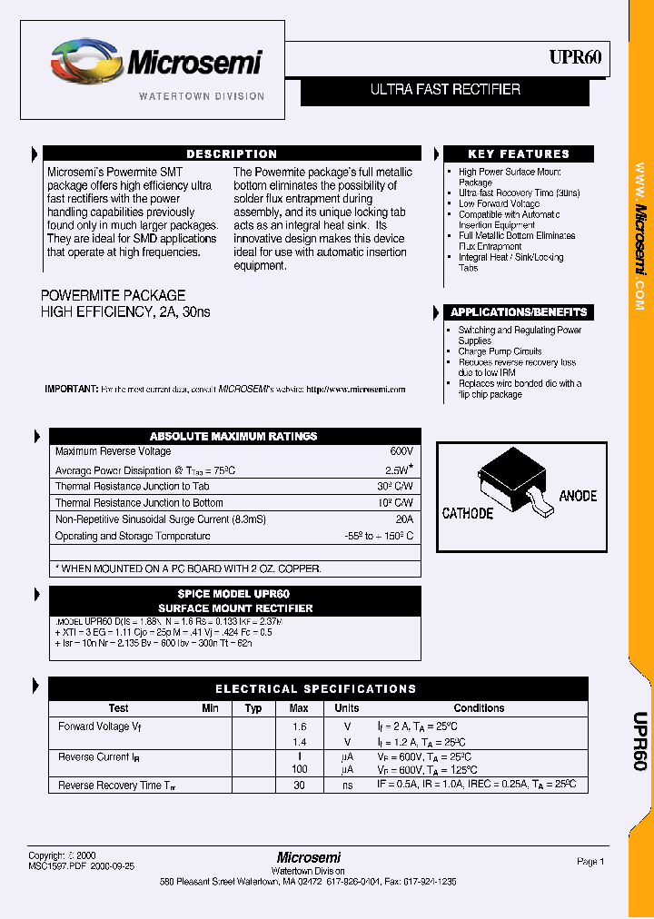 UPR60E3-TR7_7579647.PDF Datasheet