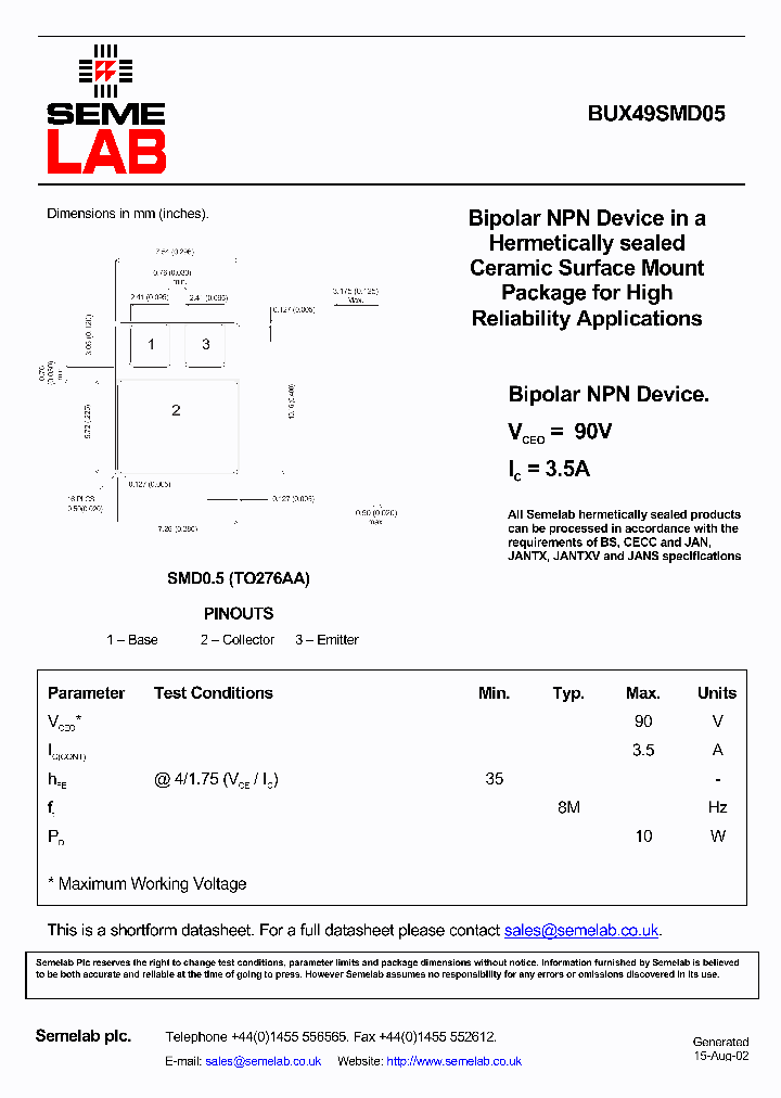 BUX49SMD05_7579858.PDF Datasheet