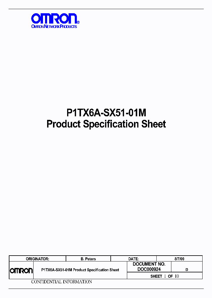 P1TX6A-SX51-01M_7584398.PDF Datasheet
