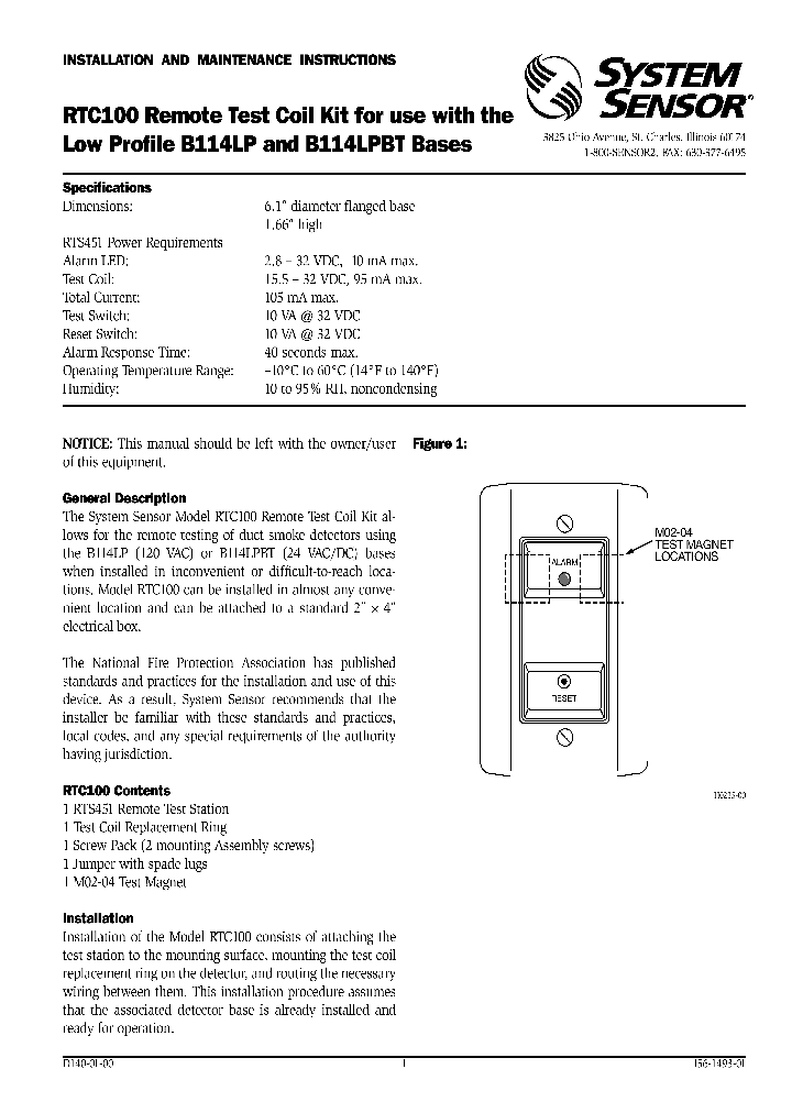 RTC100_7585314.PDF Datasheet