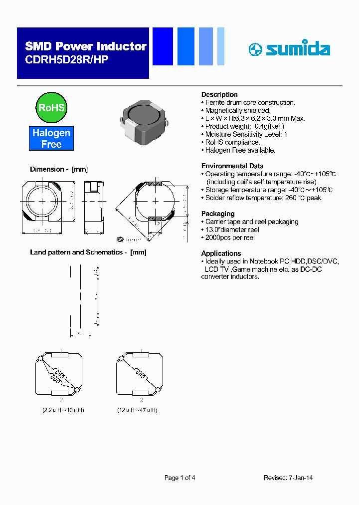 CDRH5D28RHPNP-100MC_7593507.PDF Datasheet