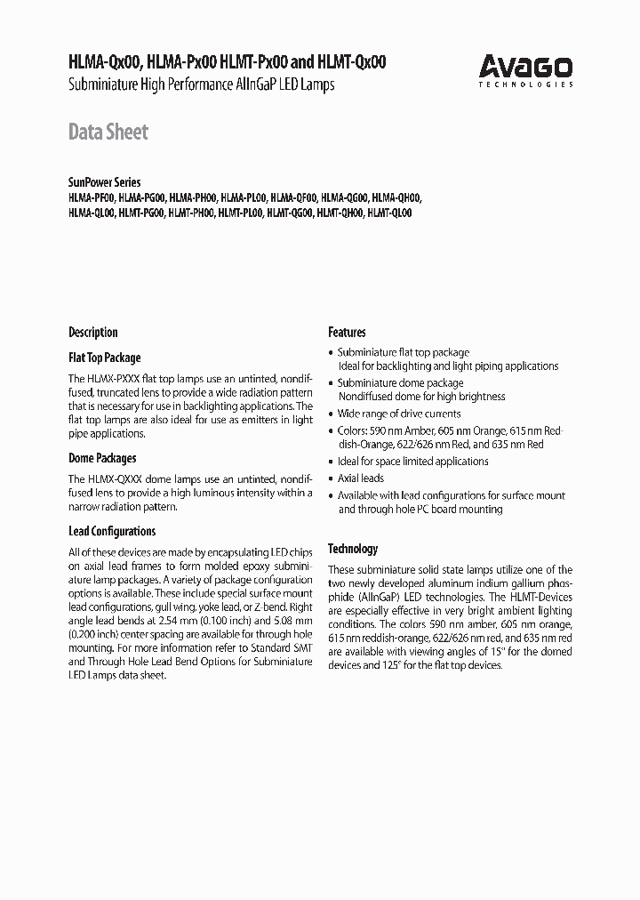 HLMA-PJ00_7600346.PDF Datasheet