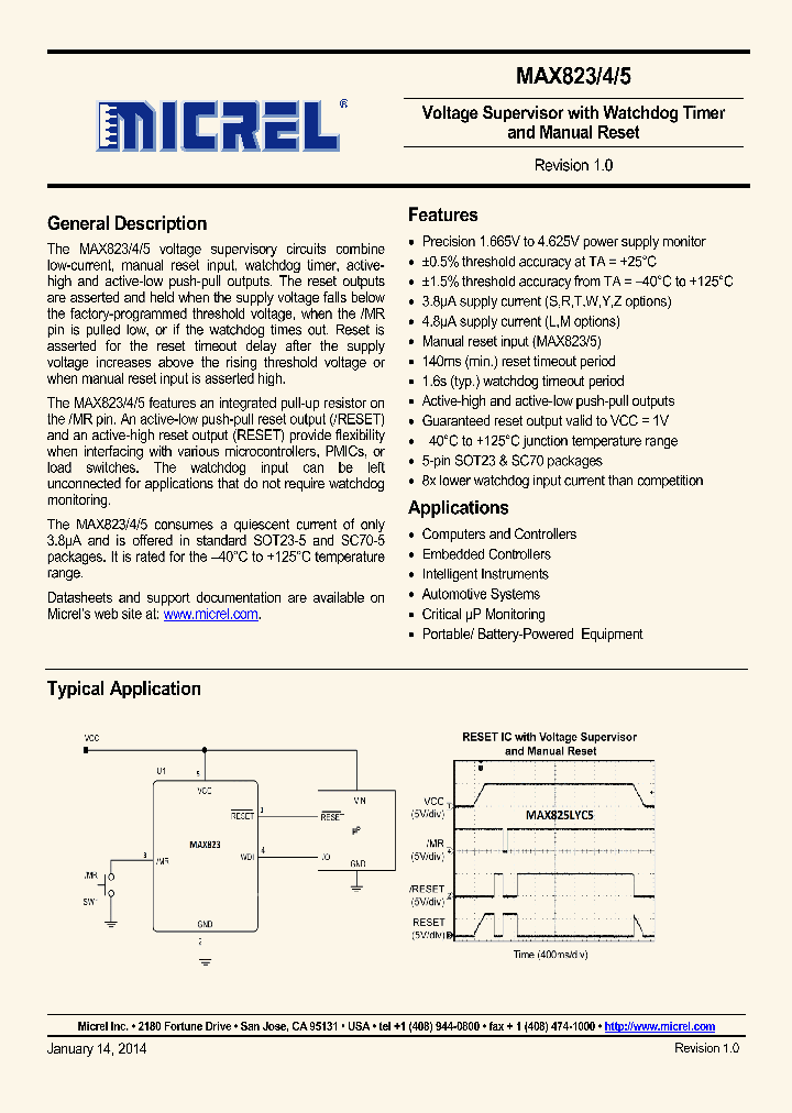 MAX823REXK_7601369.PDF Datasheet