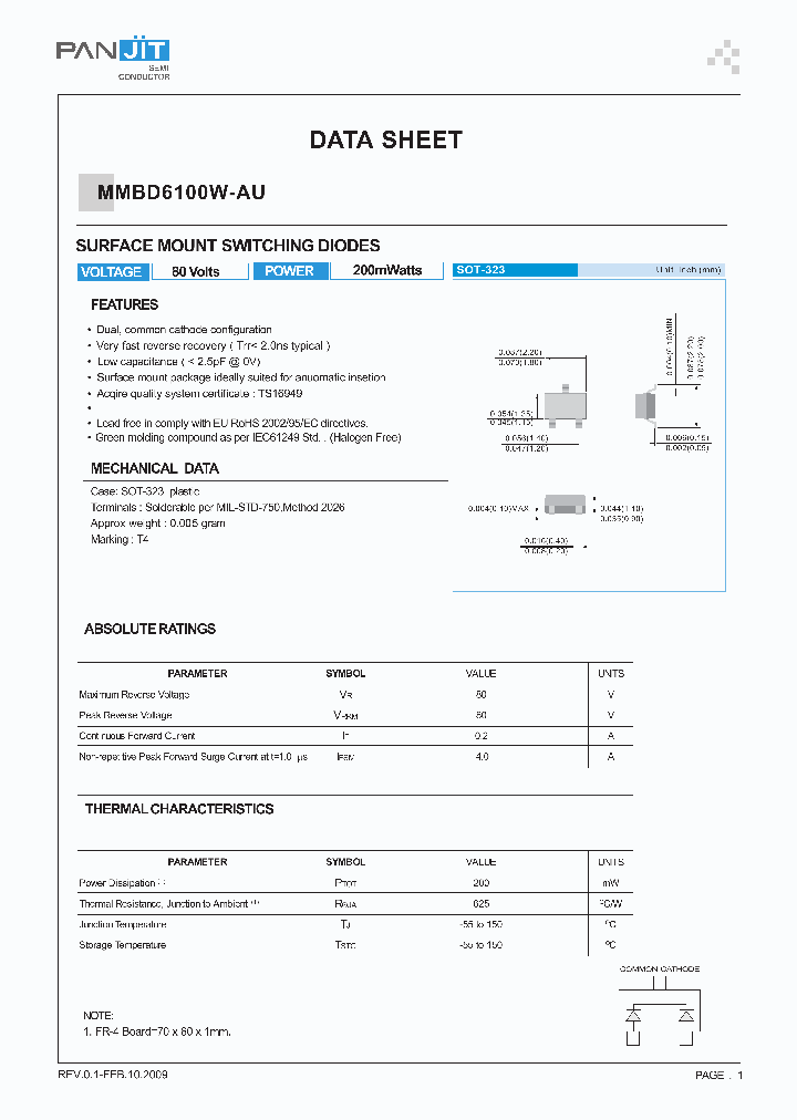 MMBD6100W-AUA010001_7604655.PDF Datasheet