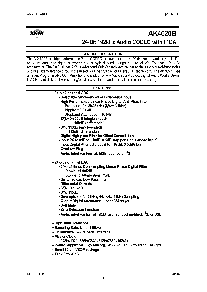 AK4620BVFP-E2_7609413.PDF Datasheet