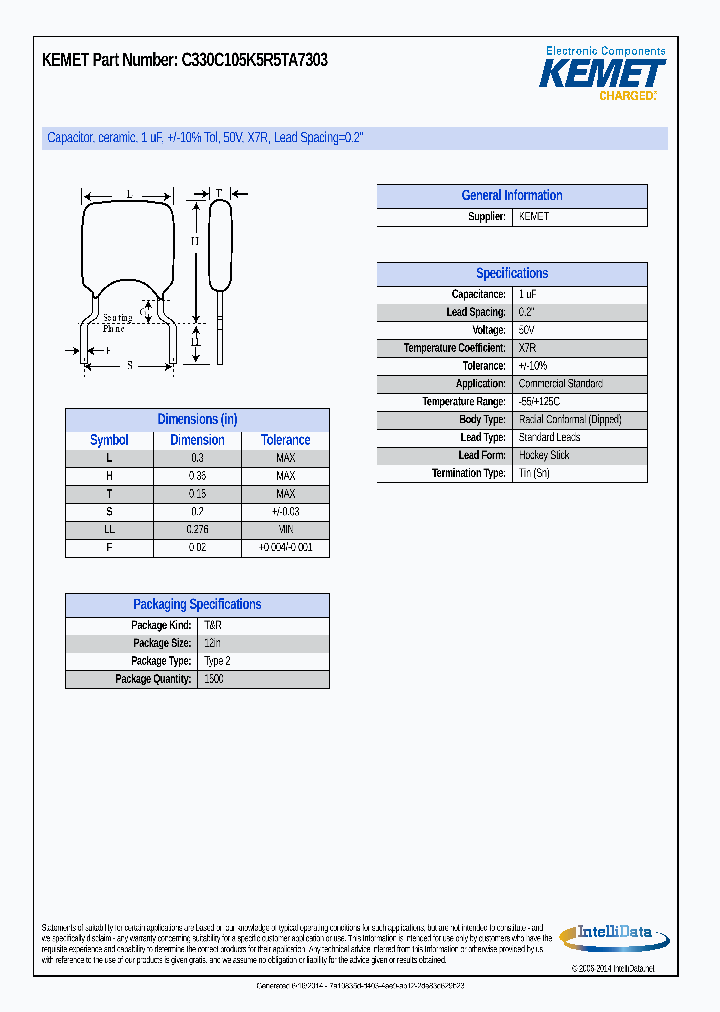 C330C105K5R5TA7303_7616646.PDF Datasheet