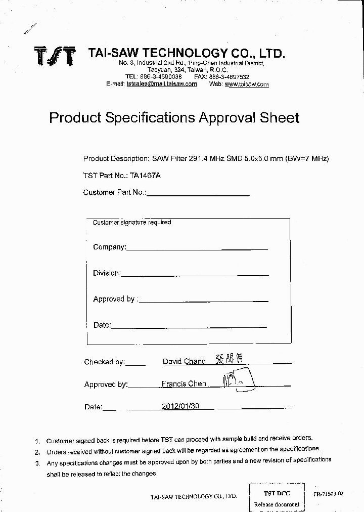 TA1467A_7623443.PDF Datasheet