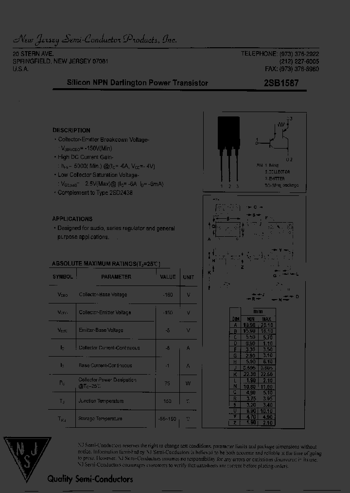 2SB1587_7641645.PDF Datasheet