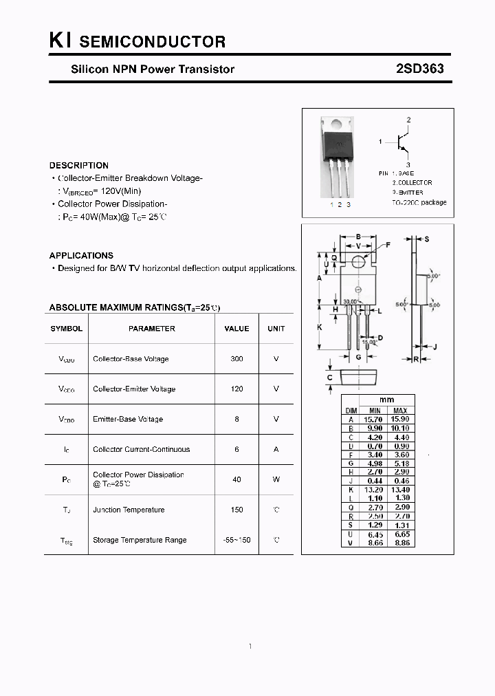 2SD363_7646045.PDF Datasheet