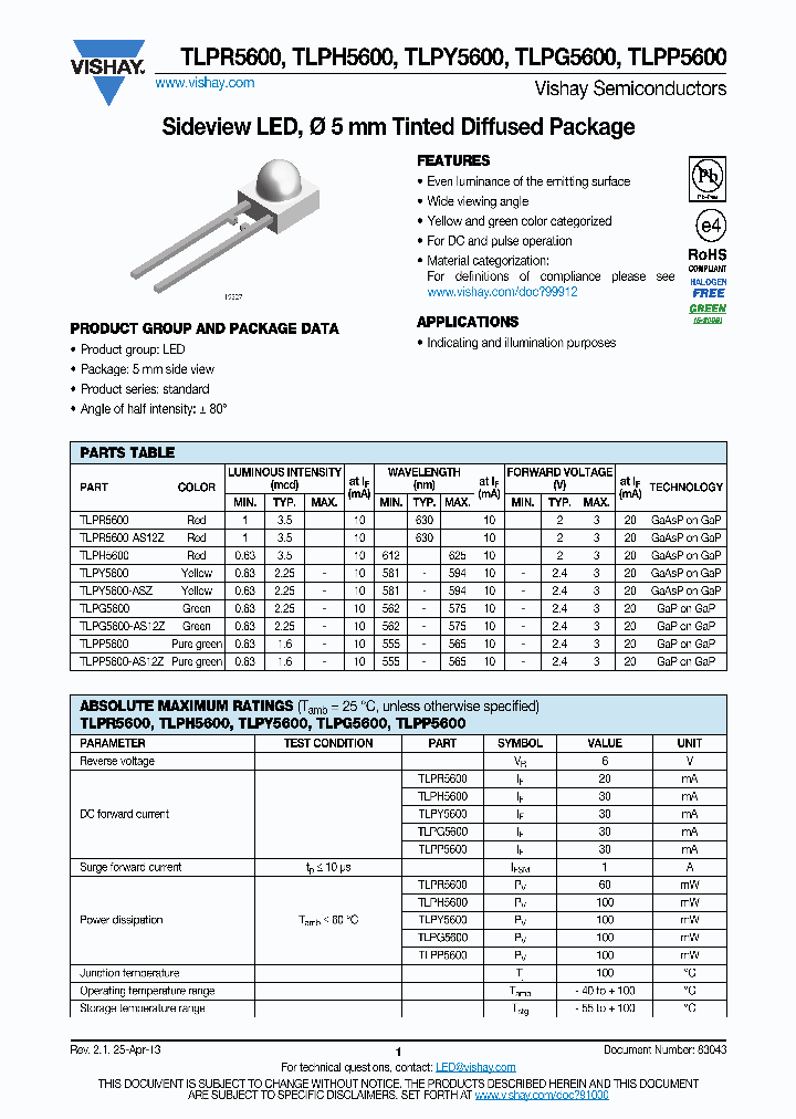 P5600_7650797.PDF Datasheet