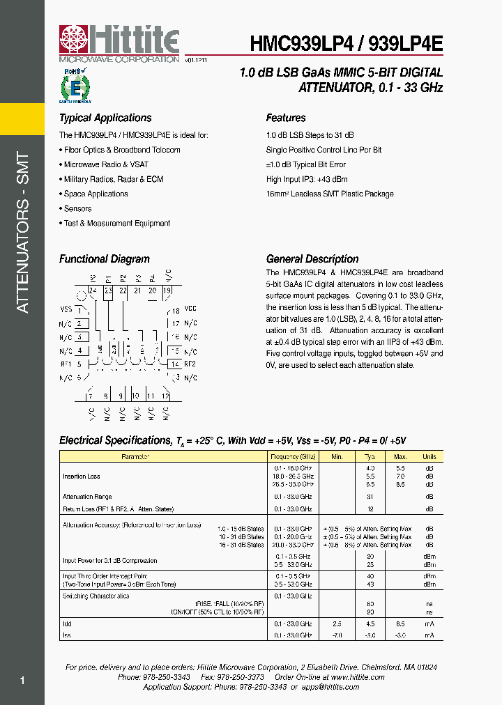 HMC939LP4E_7653318.PDF Datasheet