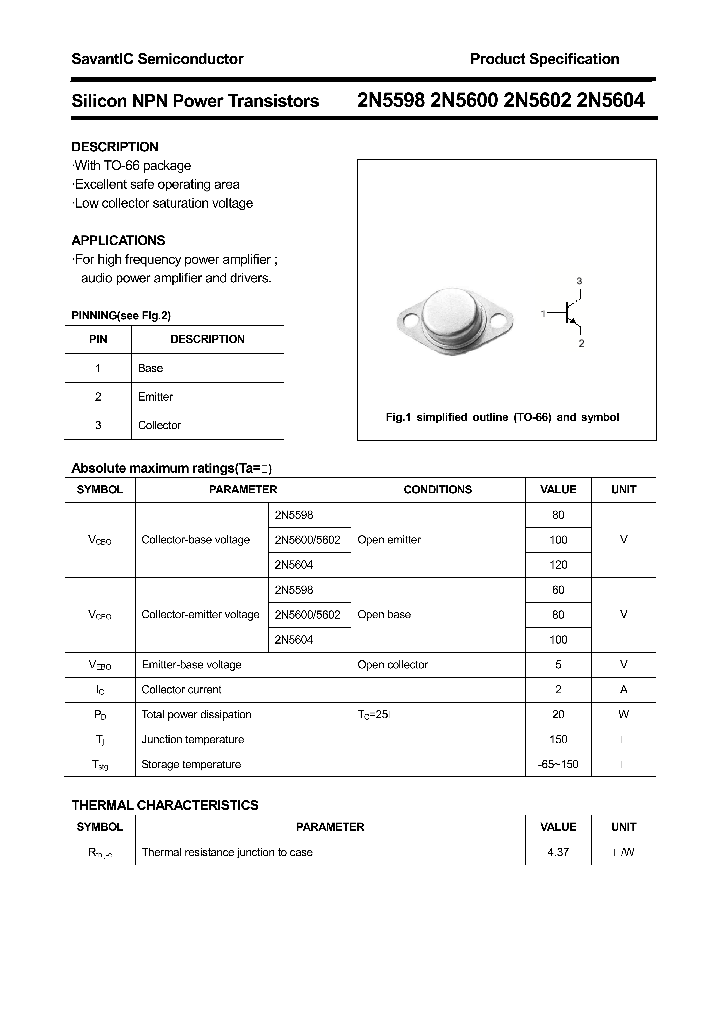 2N5598_7655352.PDF Datasheet