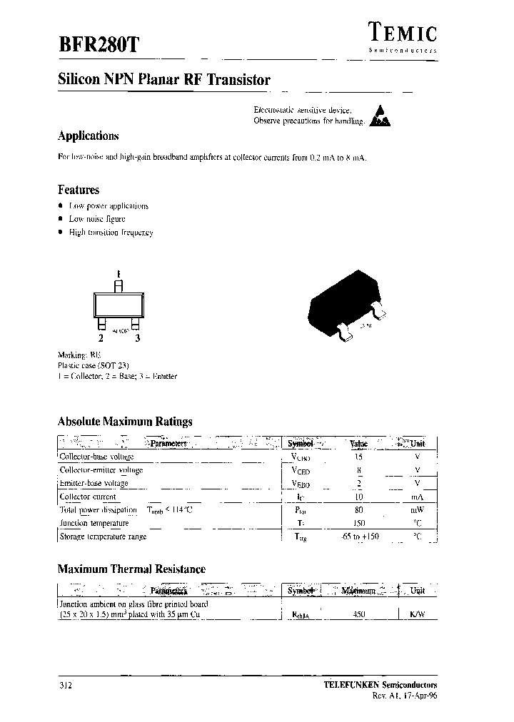 BFR280T-GS18_7661502.PDF Datasheet
