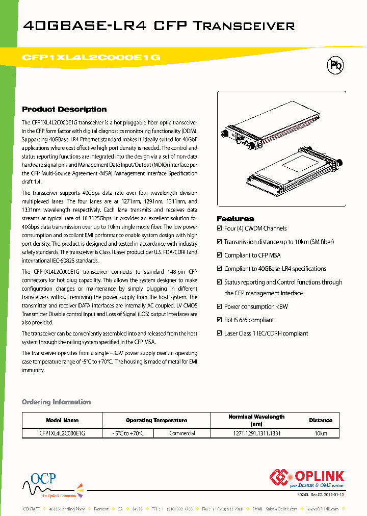 S0240-CFP1XL4L2C000E1G_7667373.PDF Datasheet