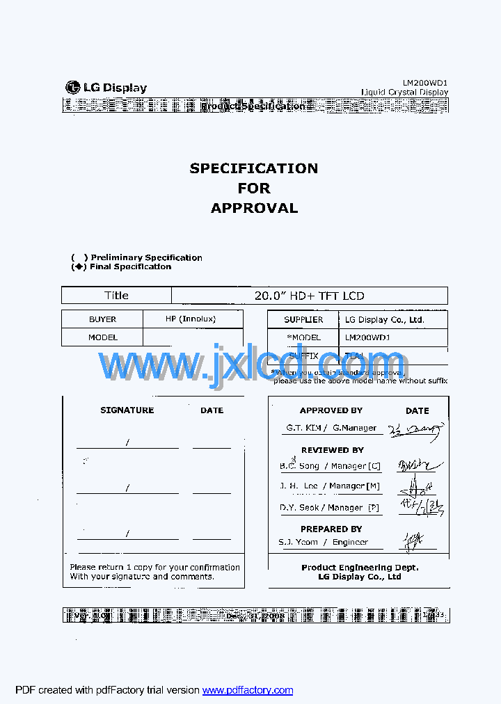 LM200WD1-TLA1_7668872.PDF Datasheet