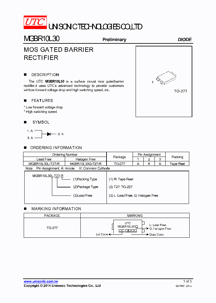 MGBR10L30G-T27-R_7670583.PDF Datasheet