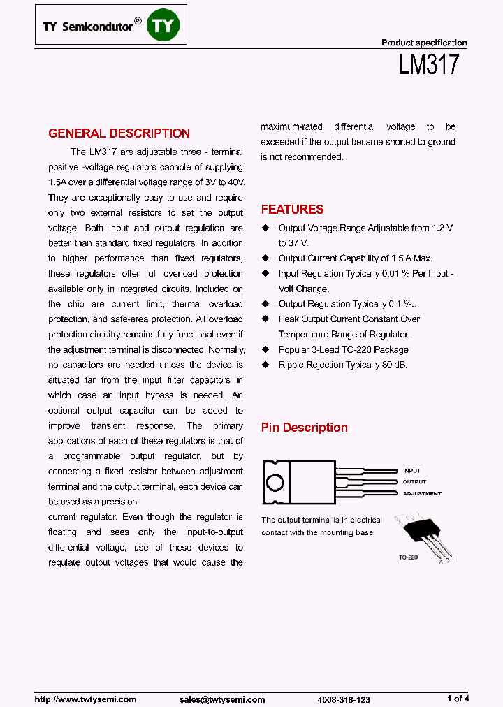 LM317_7673177.PDF Datasheet