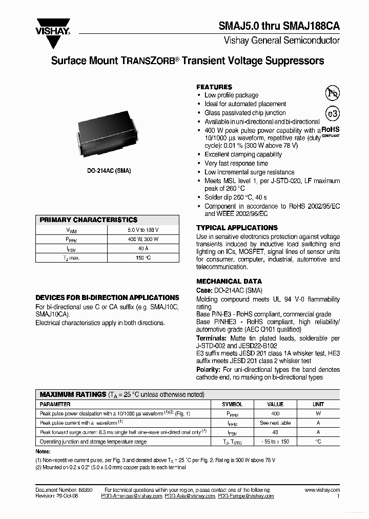 SMAJ50_7682768.PDF Datasheet