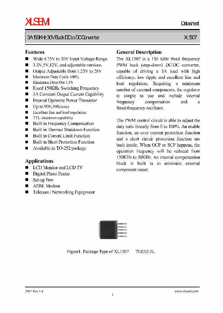 XL1507_7683300.PDF Datasheet