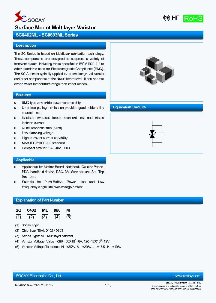 SC0603ML310K_7685338.PDF Datasheet
