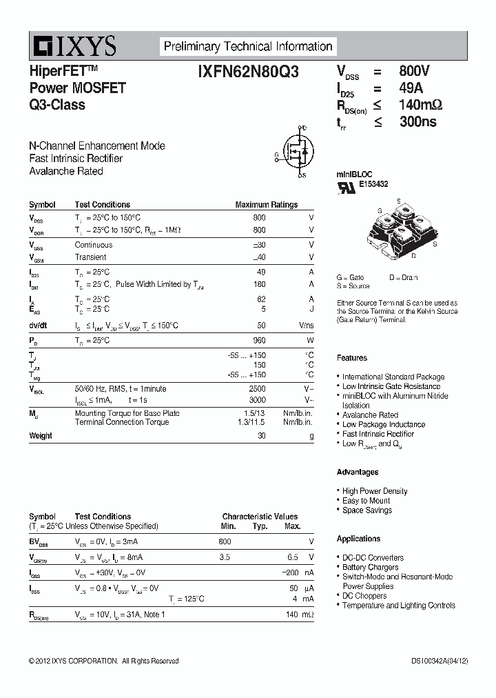 IXFN62N80Q3_7689151.PDF Datasheet