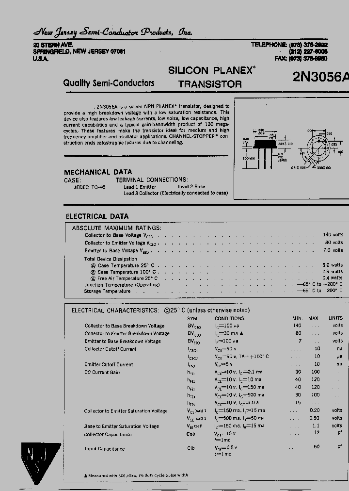 2N3056A_7694297.PDF Datasheet