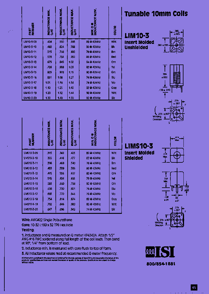 LIMS10-3-09_7694740.PDF Datasheet
