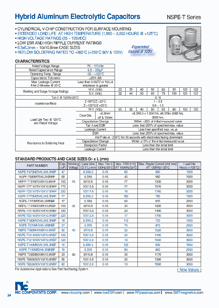 NSPE-T560M63V10X128NBF_7701009.PDF Datasheet