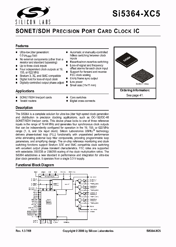 SI5364-G-XC5_7702248.PDF Datasheet