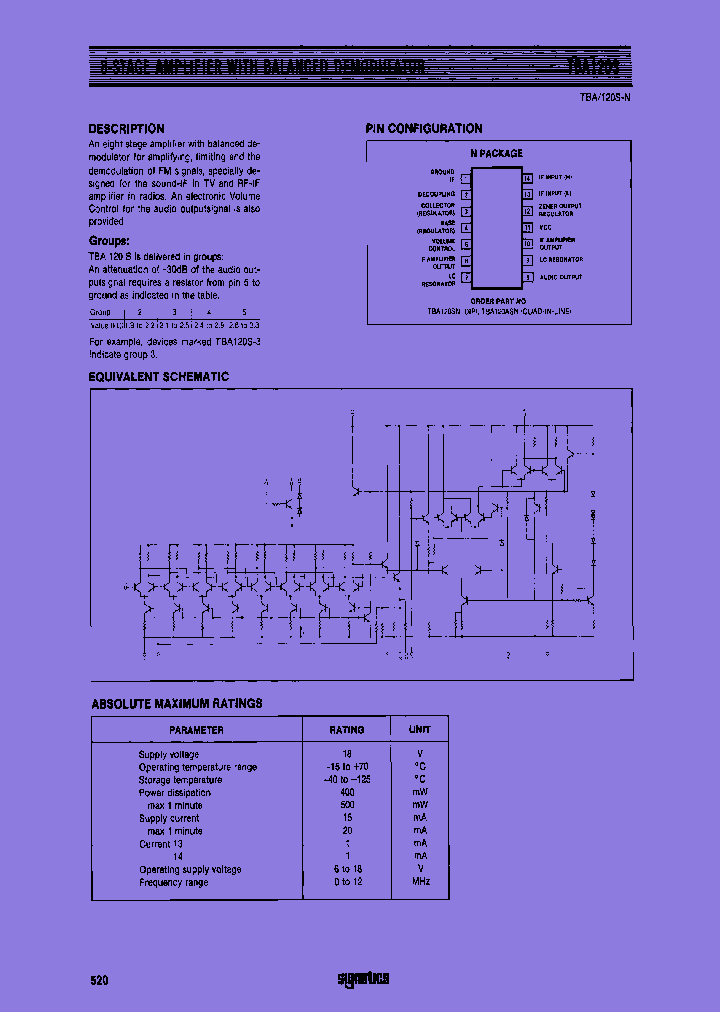 TBA120SN_7702756.PDF Datasheet