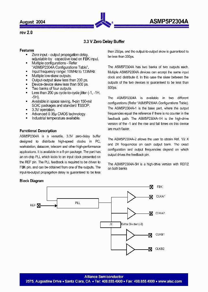 ASM5I2304A-5H-08-SR_7703012.PDF Datasheet