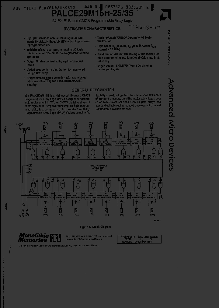 PALCE29M16H-35PC_7704787.PDF Datasheet