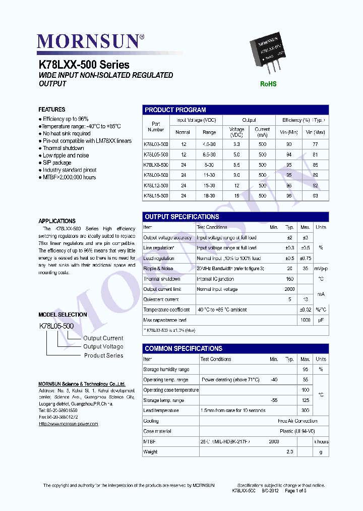 K78LX6-500_7705299.PDF Datasheet