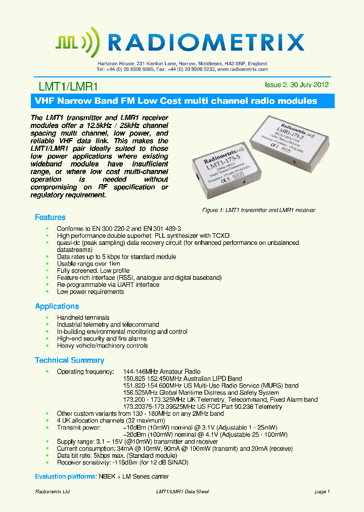LMR1-151-5-12K5-MURS_7709774.PDF Datasheet