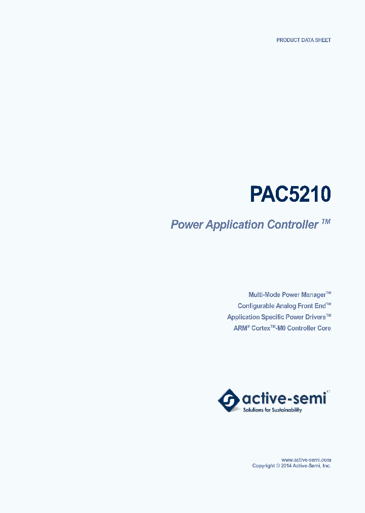 PAC5210_7710416.PDF Datasheet